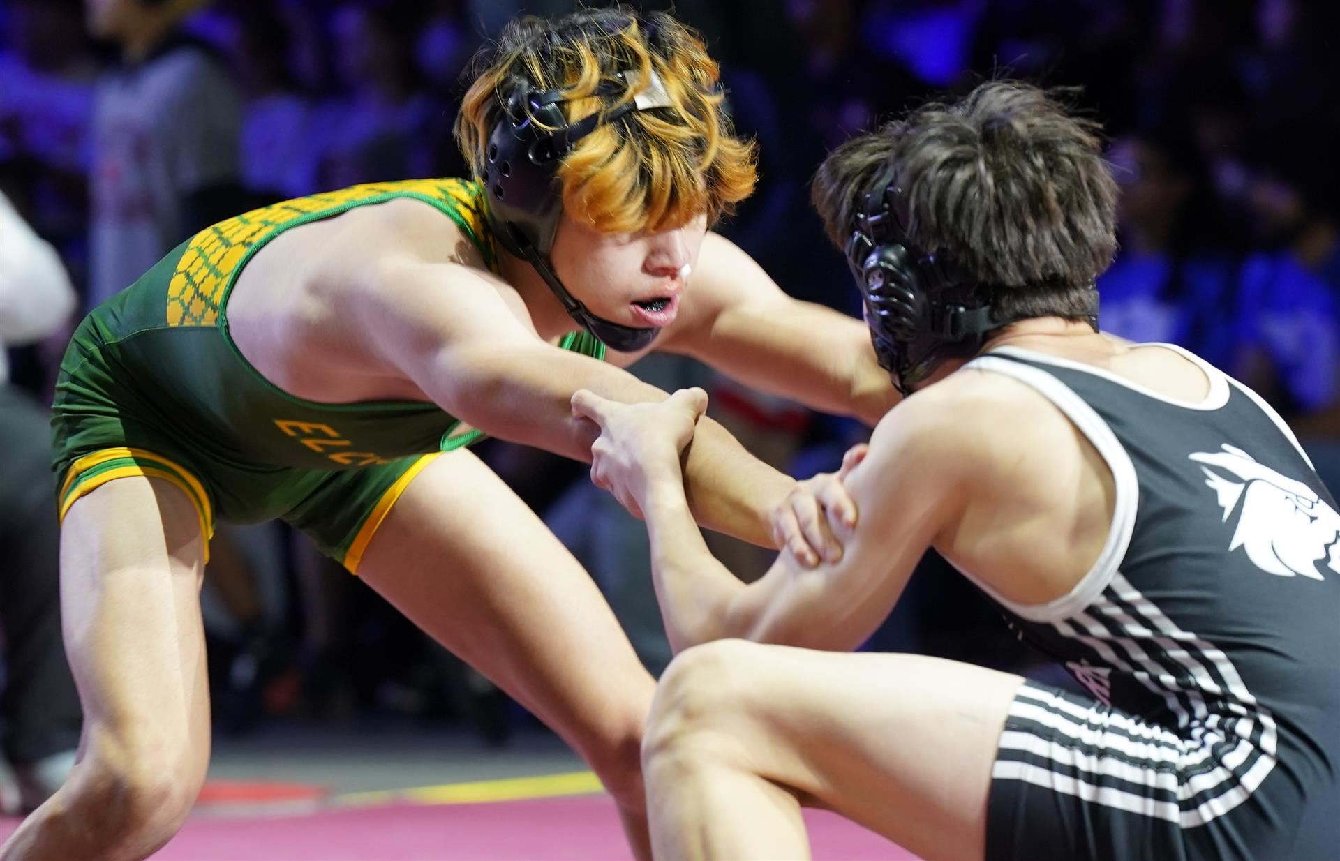 Ellison wrestler grapples